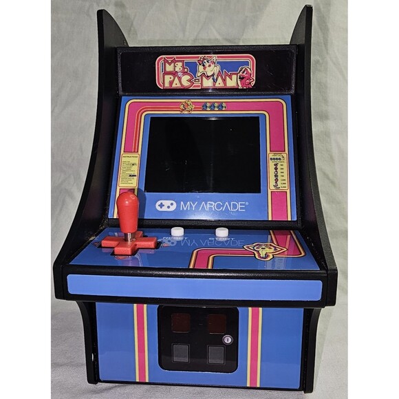7" My Arcade Ms. Pac-Man Micro Player Retro Arcade Miniature Collectible Retro - Picture 8 of 13